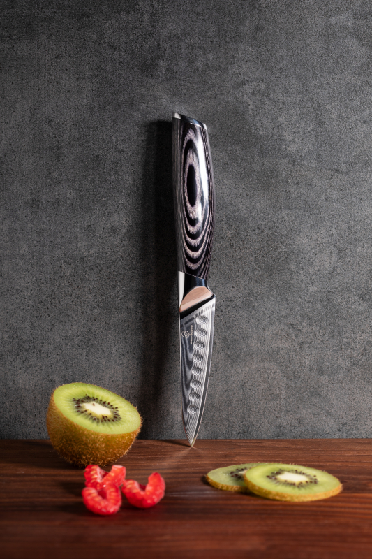 Damastmesser-Chefmesser-Damast-Kochmesser-Damast-Küchenmesser-Santoku-Damastmesser-Damast-Santoku-Küchenmesser